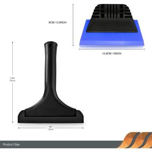 Pratica Spatola in Silicone Multiuso da 5 Pollici per Finestre, Lama per Acqua Auto, Strumento per Oscuramento Vetri Auto, Comoda Spatola per Pulizia 6-in-1 - Product Image 5