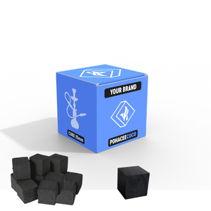 Carbón de Coco Negro Premium para Shisha/Hookah, 100% Natural, 2-4 Horas de Duración, Fábrica en Indonesia, OEM - Product Image 1