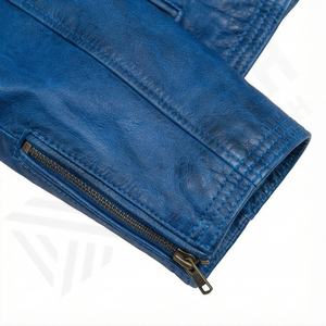 Chaqueta de Motociclista de Cuero Genuino para Hombre de la Mejor Calidad, Nueva Colección de Invierno, Chaquetas de Motocicleta con Protecciones Desmontables Personalizadas - Product Image 6