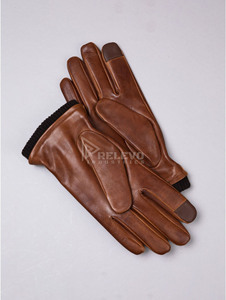 Gants de moto en cuir de chèvre vintage de qualité supérieure, perforés, pour l'été, faible MOQ, vente en gros - Product Image 2