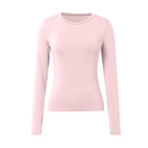 T-shirts pour femmes, grandes tailles, élégants, confortables, à manches longues, pour un usage quotidien, design personnalisé, t-shirts unis pour femmes - Product Image 3