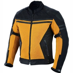Blouson de moto unisexe en polyester blindé CE |   Équipement de moto de course et de tourisme rembourré pour grandes tailles, pour la piste, à vendre - Product Image 2