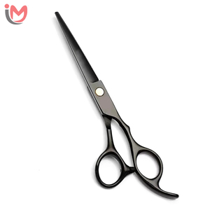 Ciseaux de coiffure professionnels en acier inoxydable à haute teneur en carbone, couleur arc-en-ciel, manche moyen, pointe affûtée, pour droitiers - Product Image 6