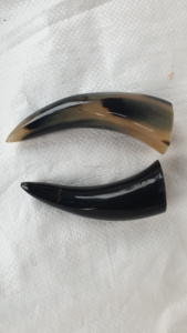 Handcrafted Eco-Friendly Viking Drinking Horn <b>Mug</b> Organic Material Unique Animal Style Polished Metal Stand Leather Belt <b>Holder</b> - Product Image 6