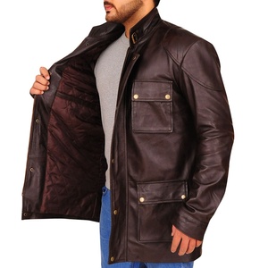 Usine directe nouveau style hommes grande taille moto veste de course en cuir vêtements de sport 1 pièce - Product Image 5