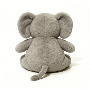 Cute Gray Elephant Plush <b>Toy</b> <b>Soft</b> <b>Stuffed</b> Animal For Babies 0-24 Months Unisex - Product Image 3