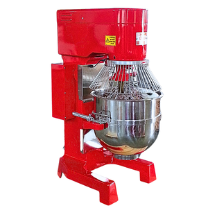 Batidora planetaria eléctrica de 60 litros con elevación de tazón para restaurante, máquina para hornear pizza, equipo de panadería, mezcladora de masa para pasteles y batidora de varillas. - Product Image 5