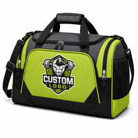 Sac de sport de luxe moderne léger personnalisé en gros avec logo, grande capacité, en polyester, pour fitness, entraînement, voyage, multi-usages