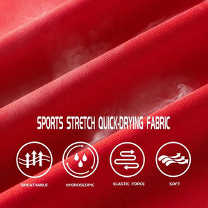 OEM Service Lightweight Men <b>Compression</b> <b>Shirts</b> Regular Fit Solid Pattern Eco-Friendly Spandex/Polyester High Quality Front - Product Image 3