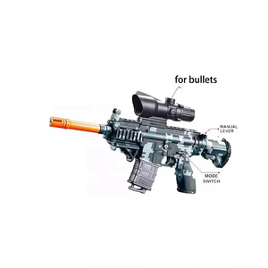 Vente en gros de pistolets <span class=keywords><strong>à</strong></span> balles molles électriques manuels, jouets de tir en plein air, mini pistolets M416 pour enfants - Product Image 2