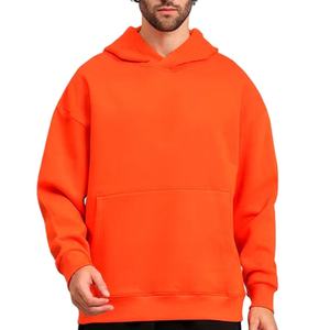 Sweat-shirt à capuche de haute qualité, 100 % coton, unisexe, personnalisable pour homme, sweat-shirt surdimensionné personnalisé - Product Image 1