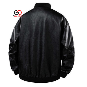 Custom <b>Men</b> Real <b>Sheepskin</b> Leather <b>Jackets</b> with Premium Vintage Biker Motorcycle Genuine Leather <b>Jacket</b> for <b>Mens</b> Genuine Leather - Product Image 2