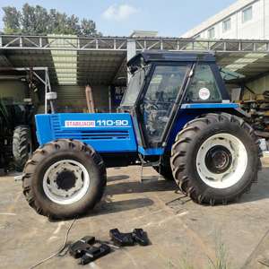 Tractor Original Italiano New Holland 110-90 de 100 HP con Motor Diésel de 4 Cilindros, Caja de Cambios y Bomba en Venta - Product Image 2