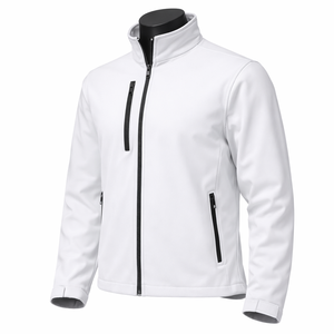 Chaqueta Softshell Impermeable y Cortavientos de Alta Calidad con Diseño Personalizado para Hombre y Mujer, Chaqueta Softshell con Logotipo Personalizado OEM ODM - Product Image 3