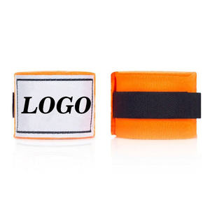 Vendas al por mayor de vendajes de boxeo con logo personalizado, 100% algodón, vendajes protectores para boxeo, artes marciales, MMA y entrenamiento de kickboxing. - Product Image 4