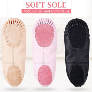 Zapatos de Danza de Tela de Algodón de Alta Calidad para Niñas, Jóvenes y Adultas, Zapatos de Gimnasia Profesionales Personalizables y Flexibles - Product Image 4