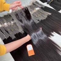 Extensions de cheveux humains, fermeture en dentelle HD, vente en gros, Double étiré, 100% vietnamien brut non traité
