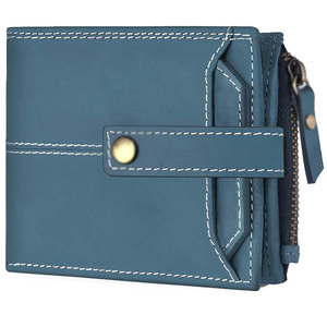 Premium Genuine Leather <b>Wallet</b> for Men Slim Bifold <b>RFID</b> <b>Blocking</b> Card Holder Classic Handmade Business <b>Wallet</b> with Custom Logo - Product Image 3