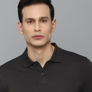 Polo court pour homme en jersey 100% coton, tricoté, couleur unie personnalisée, séchage rapide, respirant, écologique, décontracté, taille plus - Product Image 6