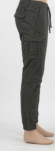 Men's Cotton Cargo <b>Jogger</b> Pants Elastic Waist Pull-On Utility Trousers Multi Pocket <b>Slim</b> Fit Casual Pants - Product Image 4