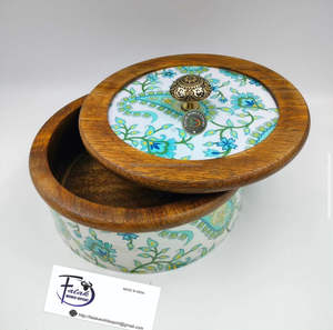 Bol en bois de conception personnalisée de haute qualité bol de service de dernier style de salade en bois naturel par Falak World Export - Product Image 2