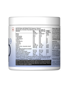 Marine Collagen Peptides Type I and III Powder Blueberry Mint Food Ingredient - Product Image 2