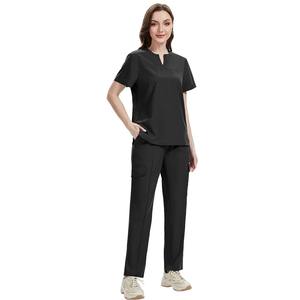 Ensemble de blouses médicales unisexe en coton avec tissu jersey fin à séchage rapide et détection des aiguilles pour médecins, infirmières et vétérinaires en milieu hospitalier - Product Image 6
