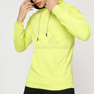 เสื้อฮู้ดดี้ผู้ชายสำหรับออกกำลังกายฤดูหนาว ผ้าฝ้าย 100% ราคาถูก แห้งเร็ว ระบายอากาศได้ดี ผ้าฟลีซ รับผลิตแบบ OEM ขายดีอันดับต้นๆ สำหรับขายออนไลน์ - Product Image 3