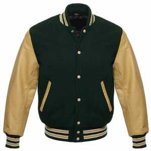 Chaqueta Híbrida Varsity para Hombre, con Capucha, Diseño Cortavientos, Estilo Retro Casual para Invierno - Product Image 6