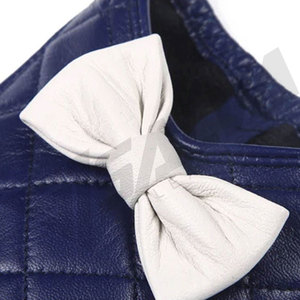 Stylish Genuine Leather Eco-Friendly Breathable Dress <b>Gloves</b> for Women Soft Inner Lined Winter Outdoor Touchscreen - Product Image 2