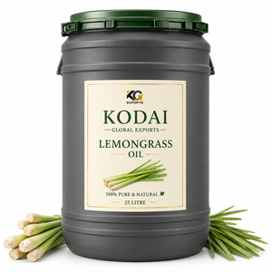 Aceite Esencial de Limoncillo de Tamil Nadu 100% Puro y Natural de Primera Calidad, Destilado al Vapor, para Aromaterapia y Cuidado Facial, Kodai Global Export - Product Image 1