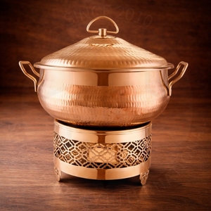 ถาดเสิร์ฟบุฟเฟ่ต์แบบมีฝาปิด ดีไซน์หรูหรา สำหรับโรงแรมและงานจัดเลี้ยง - Product Image 3