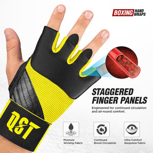 Guantes Interiores de Neopreno con Gel para Boxeo, Vendas Acolchadas para MMA, Protección para Manos Durante el Entrenamiento de Boxeo, Kickboxing y Protección de Puños - Product Image 6