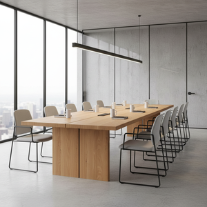 Mesa de Comedor Rectangular de Madera Maciza de Lujo con Madera de Teca, Mesa de Comedor de Alta Calidad para Restaurante, Hotel y Uso en Interiores y Exteriores - Product Image 3