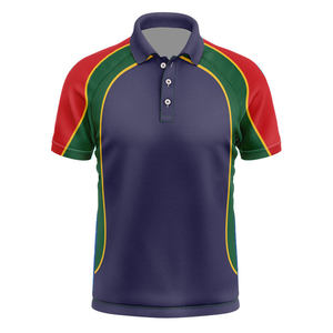 Chemises de golf personnalisées pour hommes, en polyester, avec impression par sublimation, vêtements de travail, t-shirt polo - Product Image 6