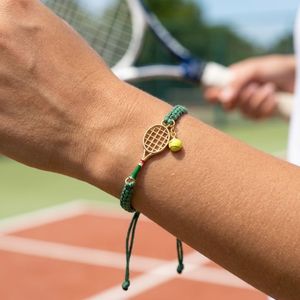 Pulsera de Raqueta de Tenis Trenzada al por Mayor, Joyería Deportiva Unisex, Regalo - Product Image 1