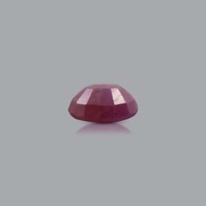 Certified Wholesale Natural African Ruby-4.2 Carat Oval Brilliant Cut Gemstone - Product Image 3