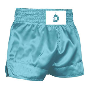 Shorts thaïlandais pour hommes à taille élastique, légers, confortables, vente en ligne, vente en gros, shorts de Muay Thai - Product Image 1