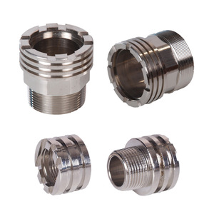 ข้อต่อเกลียวทองเหลืองสแตนเลสแบบขัดเงาสำหรับงานประปาและระบบน้ำ - Product Image 4