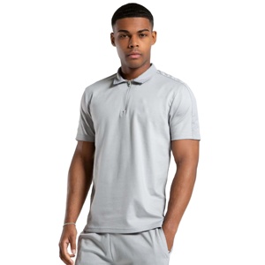 เสื้อโปโลคุณภาพสูงสำหรับฤดูร้อนเสื้อยืดผ้าระบายอากาศเสื้อโปโลถักแบบลำลองปักลวดลายสีพื้น - Product Image 1