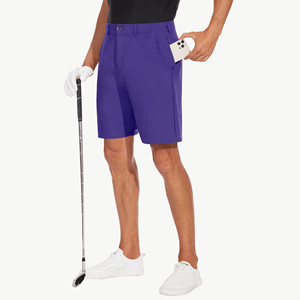 Shorts de golf pour hommes, personnalisés, de haute qualité, décontractés, à séchage rapide, respirants, extensibles, légers, anti-transpiration, pour le sport actif - Product Image 3