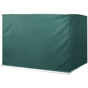 Housse de protection pour balançoire de patio 3 places, protection pour meubles d'extérieur, housse de hamac imperméable 85" X 61" X 59" vert foncé - Product Image 1