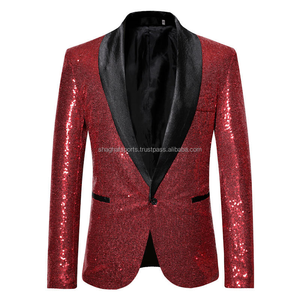 Blazer pour costumes d'affaires pour hommes, vestes décontractées pour hommes - Product Image 4