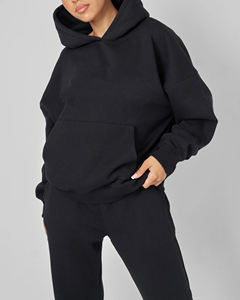 Ensemble de survêtement unisexe en polyester coupe-vent délavé à l'acide, design uni, pour le sport et l'entraînement, comprenant un sweat à capuche et un pantalon de jogging, vente en gros - Product Image 5