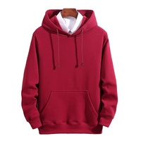 Sweat à capuche unisexe de haute qualité 100% polyester, imprimé numérique personnalisé, brodé, 350g, anti-boulochage, respirant, pour l'hiver
