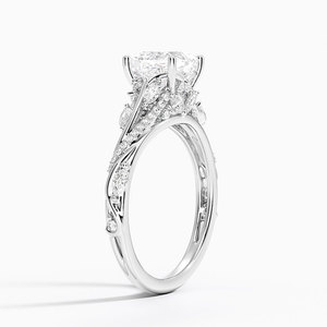 BOJ <b>Ring</b> 022 Princess Cut 925 <b>Silver</b> Begonia Vine Moissanite Diamond <b>Ring</b> GRA Certified 2ct D Wedding Anniversary <b>Ring</b> Low Price - Product Image 2