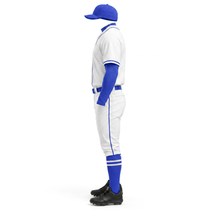 Conjunto de Uniforme de Béisbol Catch Fields para Hombre, Camiseta de Manga Corta y Pantalones, Sublimado, Poliéster, Absorbe la Humedad, para Todas las Temporadas - Product Image 2