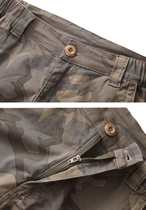 Pantalones Cortos de Trabajo de Algodón Transpirable de Alta Calidad para Mujer, con Cintura Regular, Bolsillos Tipo Cargo, Pantalones Cortos de Trabajo, Pantalones Cortos Largos - Product Image 6