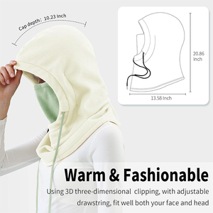 Pasamontañas para las Cuatro Estaciones, Máscara Facial Cómoda y Elástica, Cubre Cabeza Completamente, 100% Poliéster, Unisex, para Deportes al Aire Libre y Viajes - Product Image 3