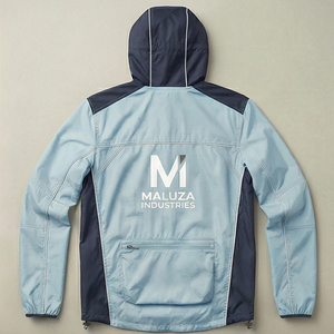 Chaqueta Cortavientos de Invierno con Capucha, Recubierta de Poliéster Reciclado, Estilo Urbano, Ecológica, Moda Sostenible, Unisex - Product Image 3